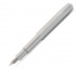 Перьевая ручка "Al Sport", серебристая, B 1,1 мм
